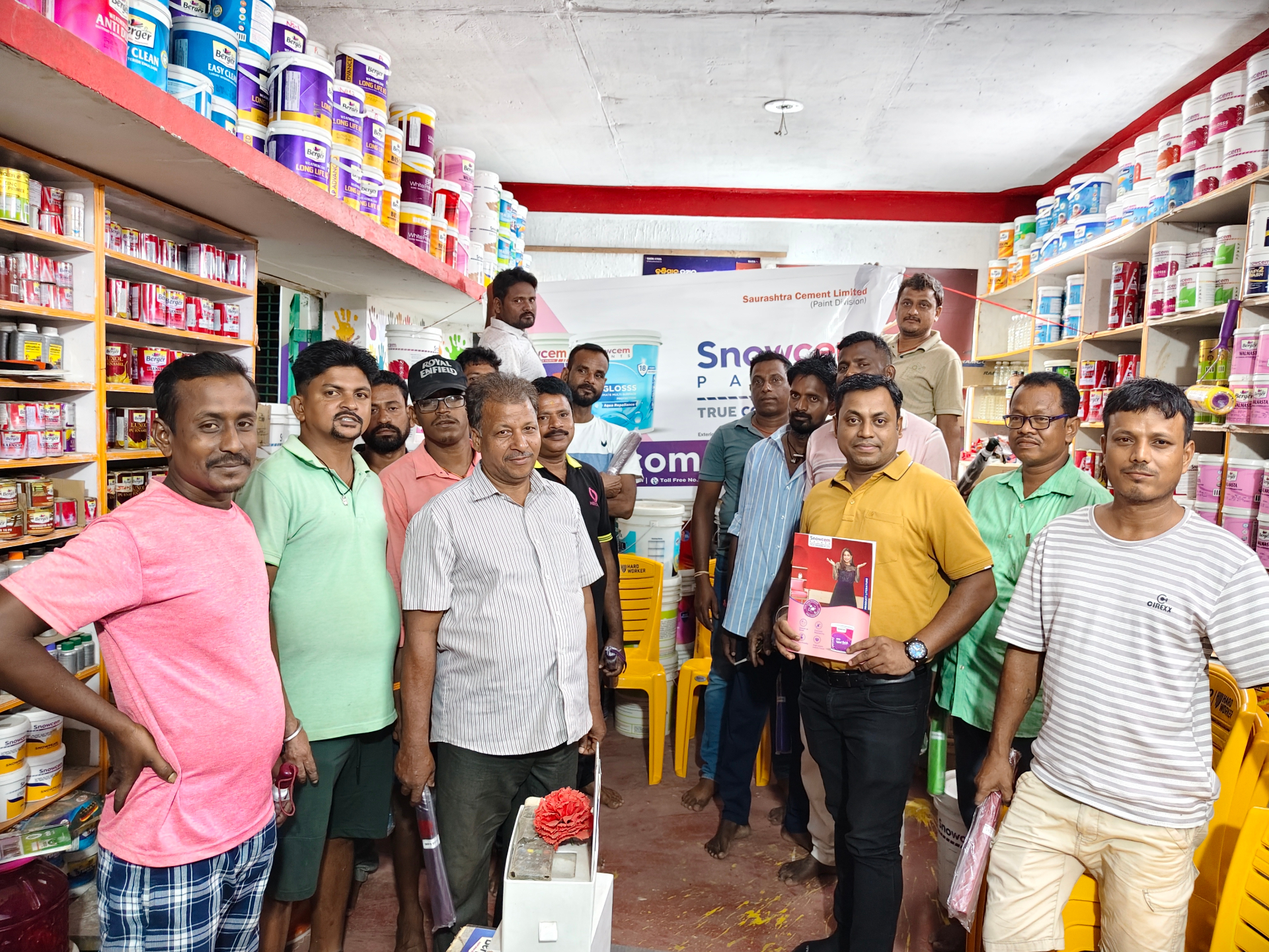Inside Basudev Enterprises store